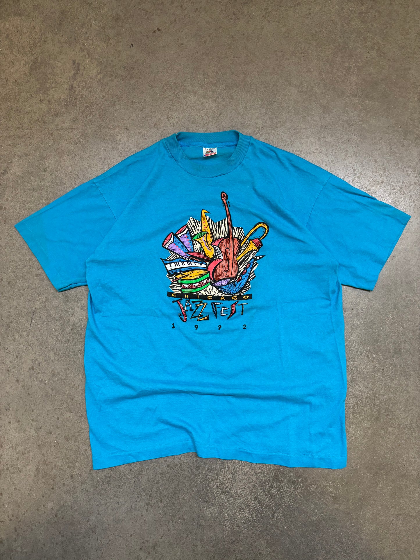 1992 Chicago Jazz Fest Tee - XL