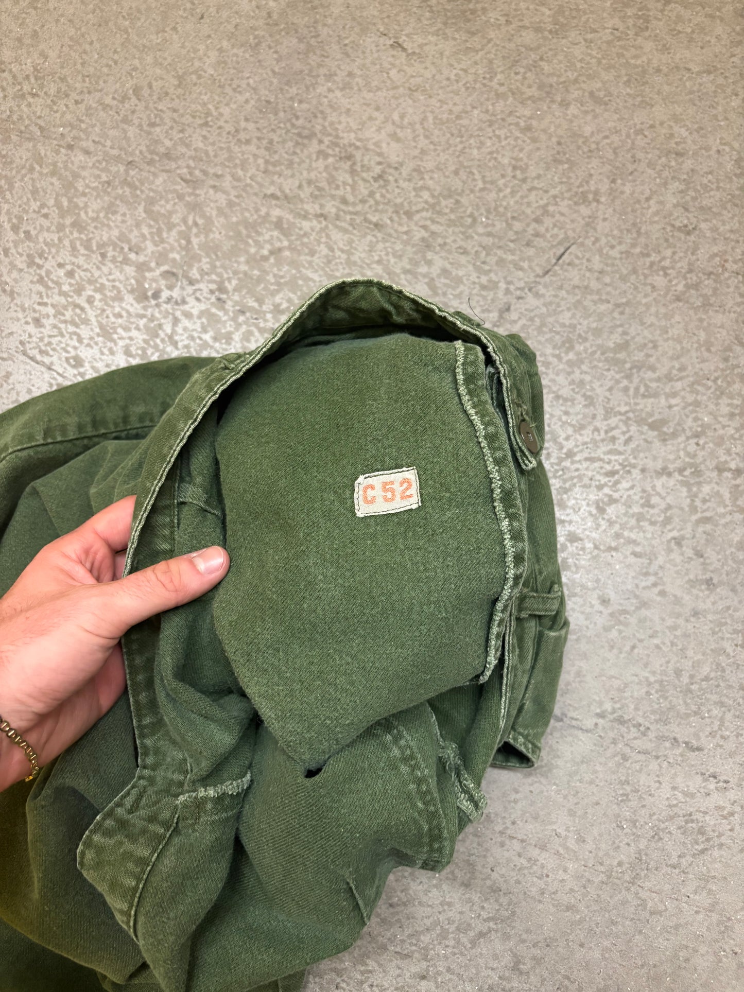70s Swedish Army Utility Pants - 34x31