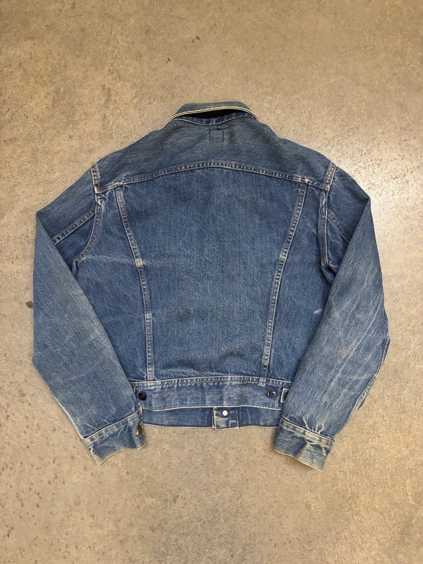 70/80s Lee Denim Jacket - M
