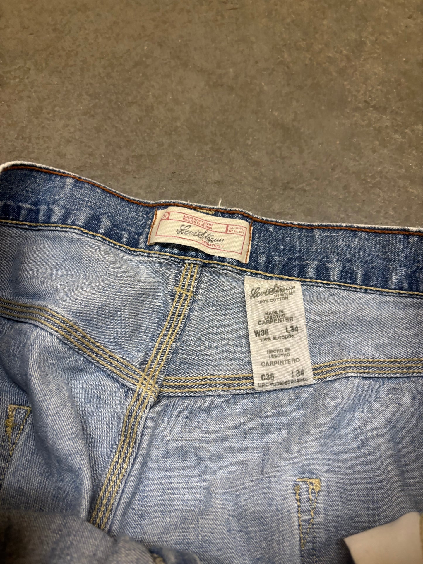 Y2K Carpenter Levis Pants - 36x34