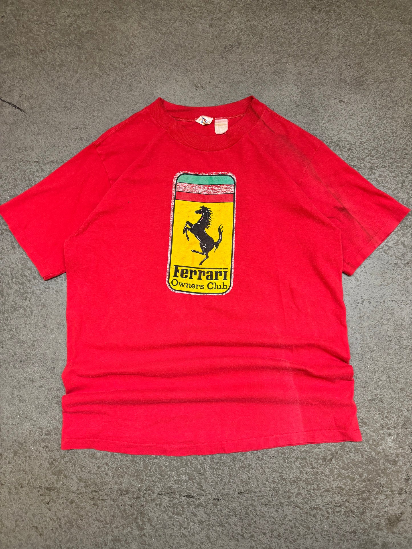 80s Ferrari Owners Tee - L