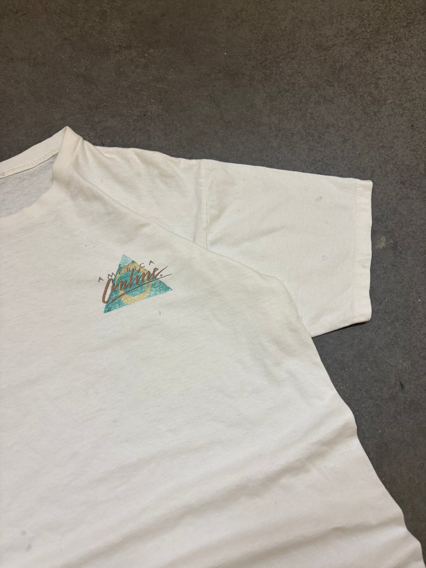 90s America Online Tee - L