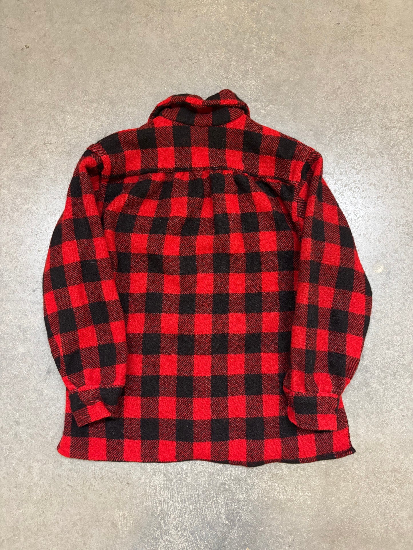 1940/50s Wool Flannel - S