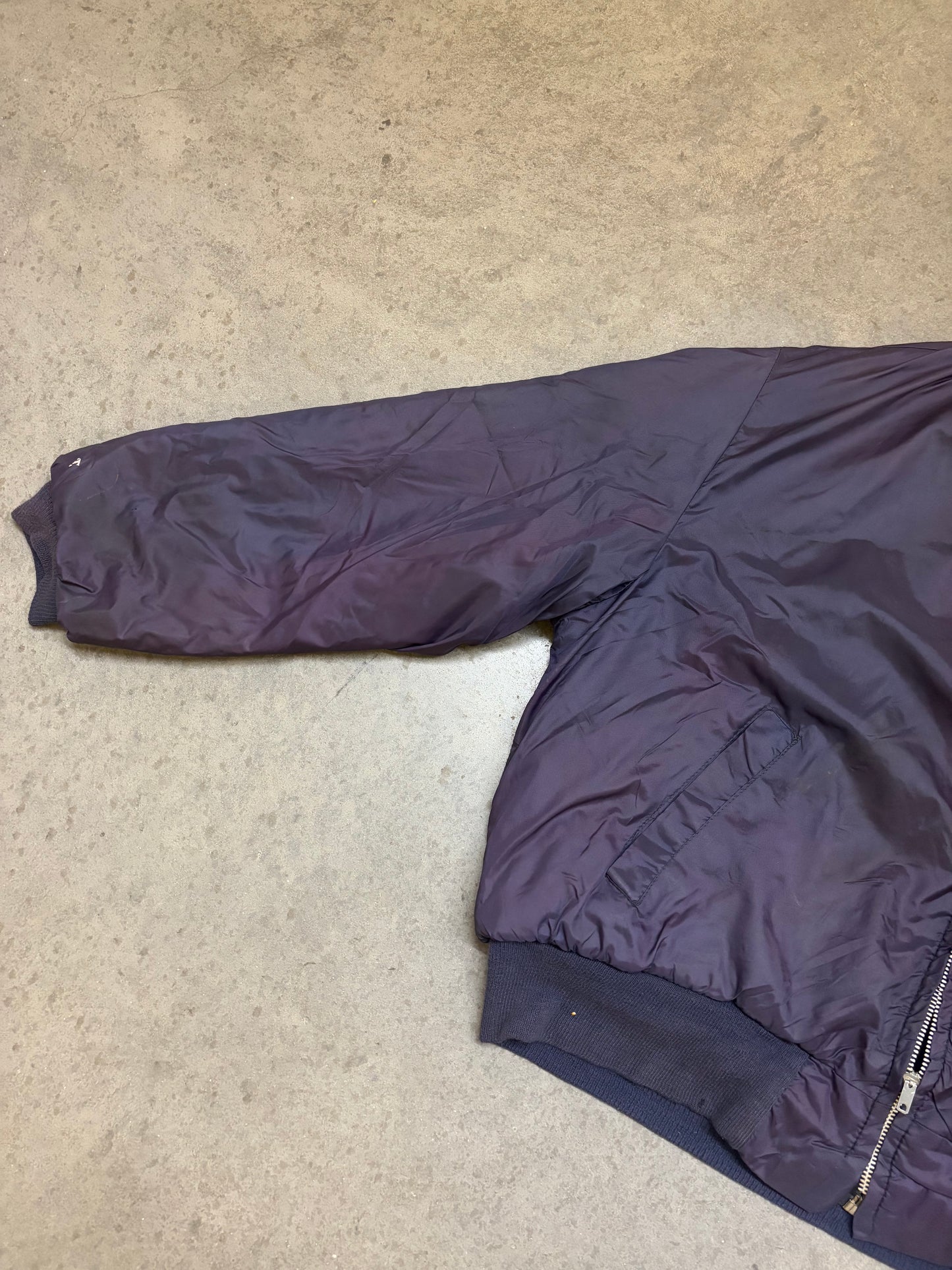 Faded 1950s Bomber Jacket - L