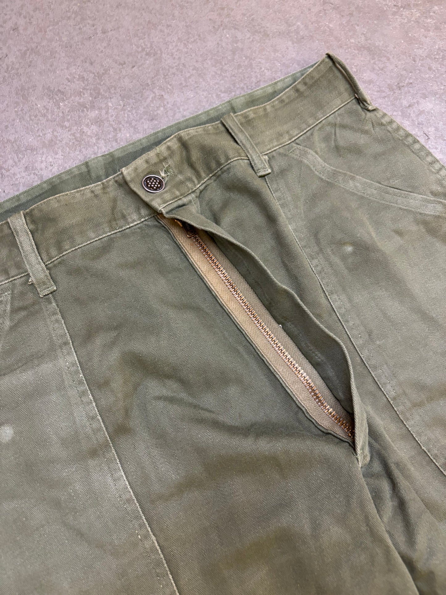 1950s 13 Star Military Fatigues - 34x32