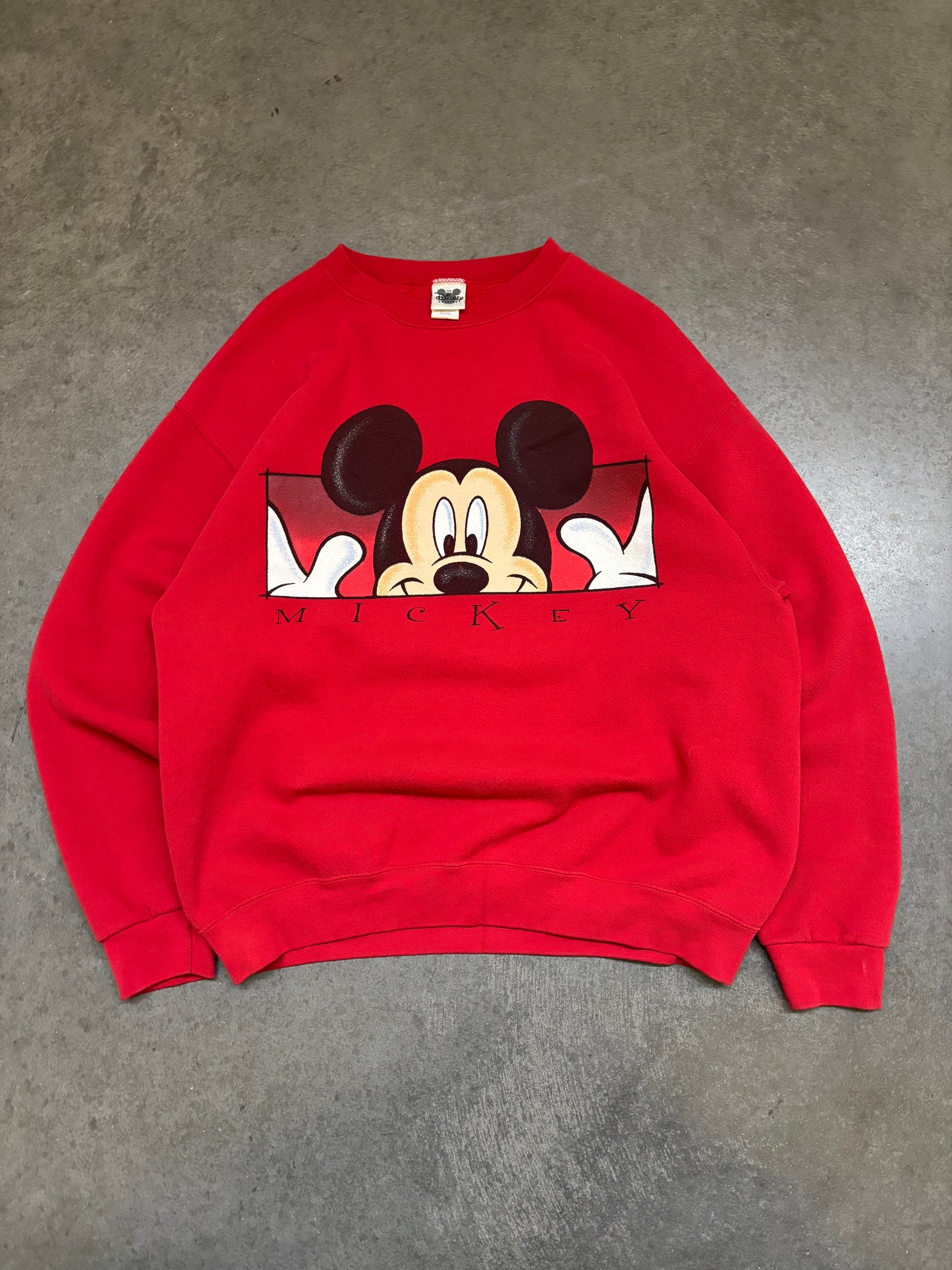 90s Mickey Sweatshirt - L