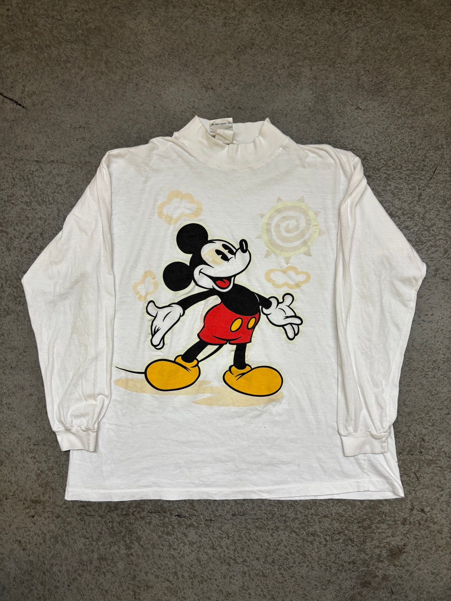 90s Mickey Long Sleeve - L