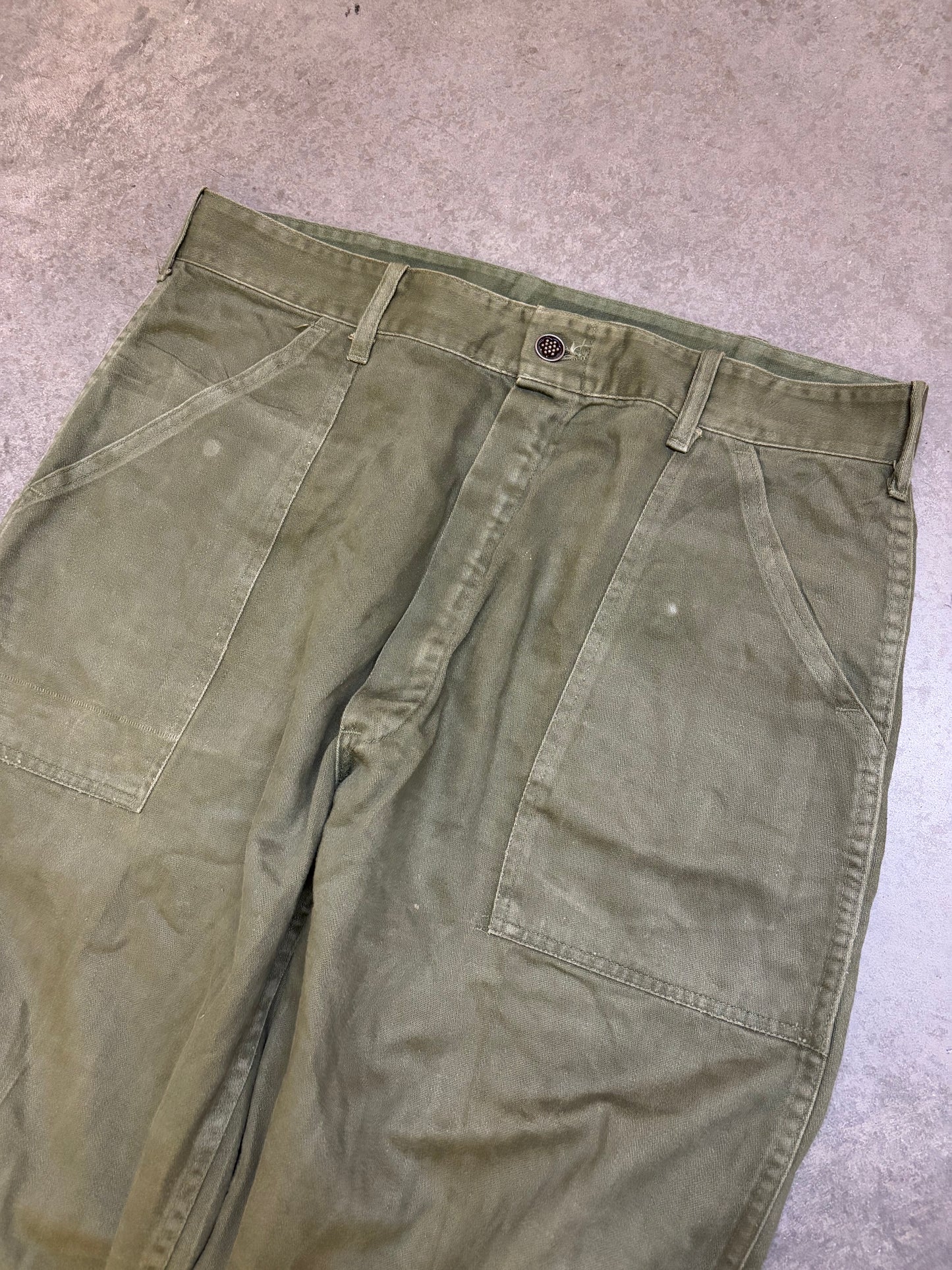 1950s 13 Star Military Fatigues - 34x32
