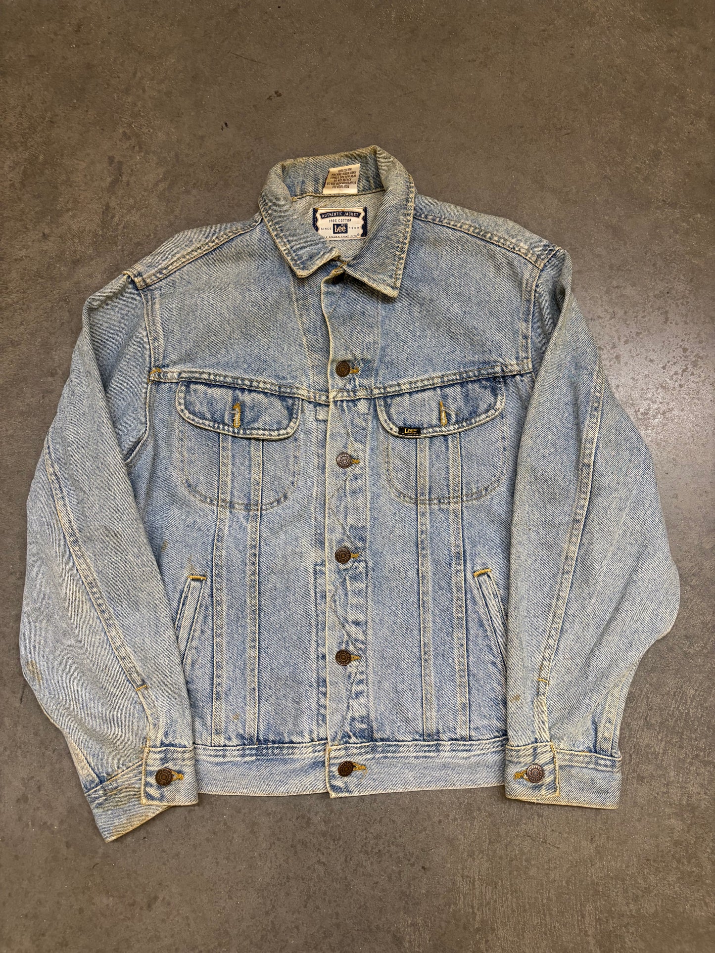 90s Lee X Hard Rock Denim Jacket - M