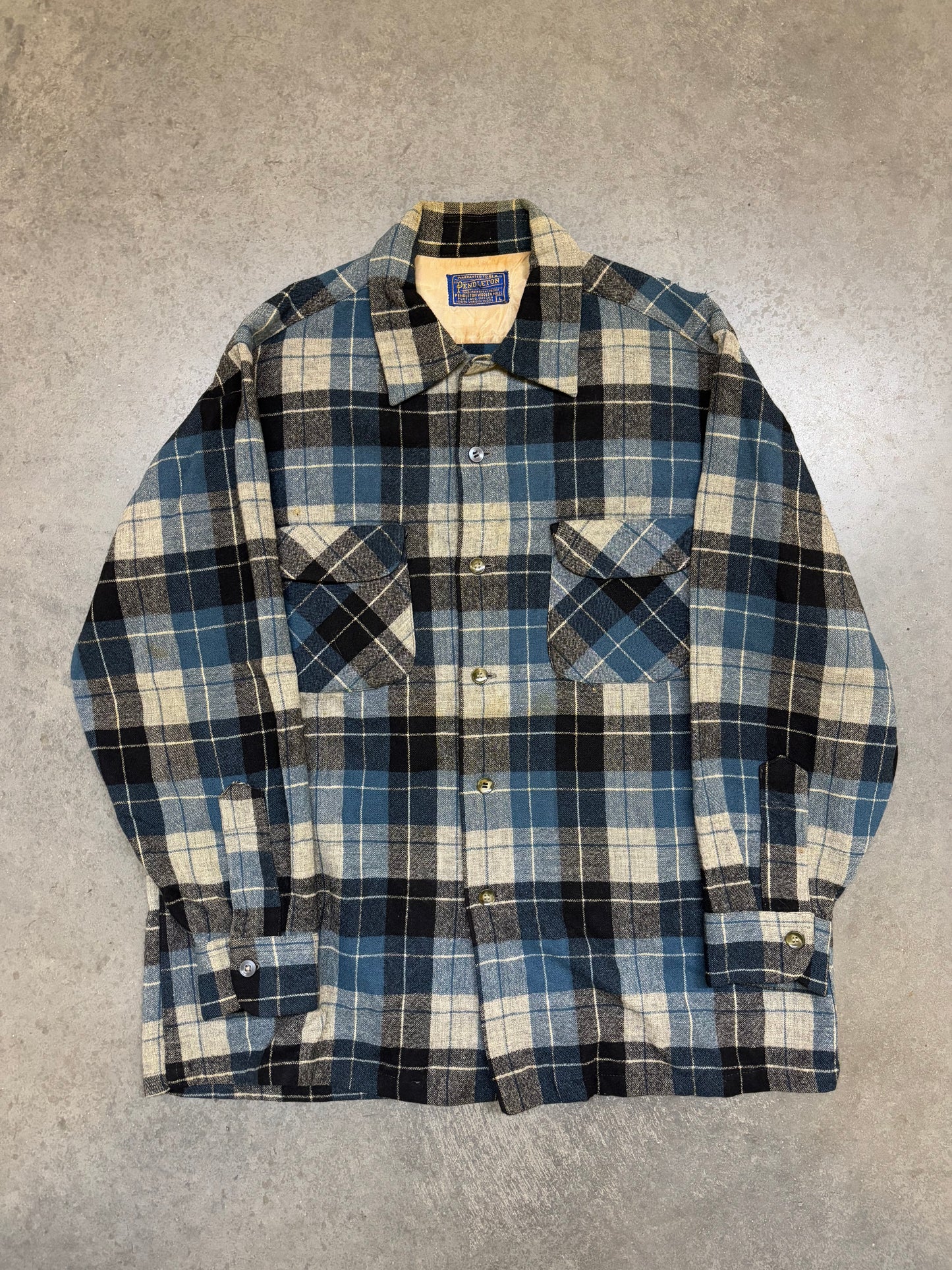 Vintage Pendleton Loop Collar - L