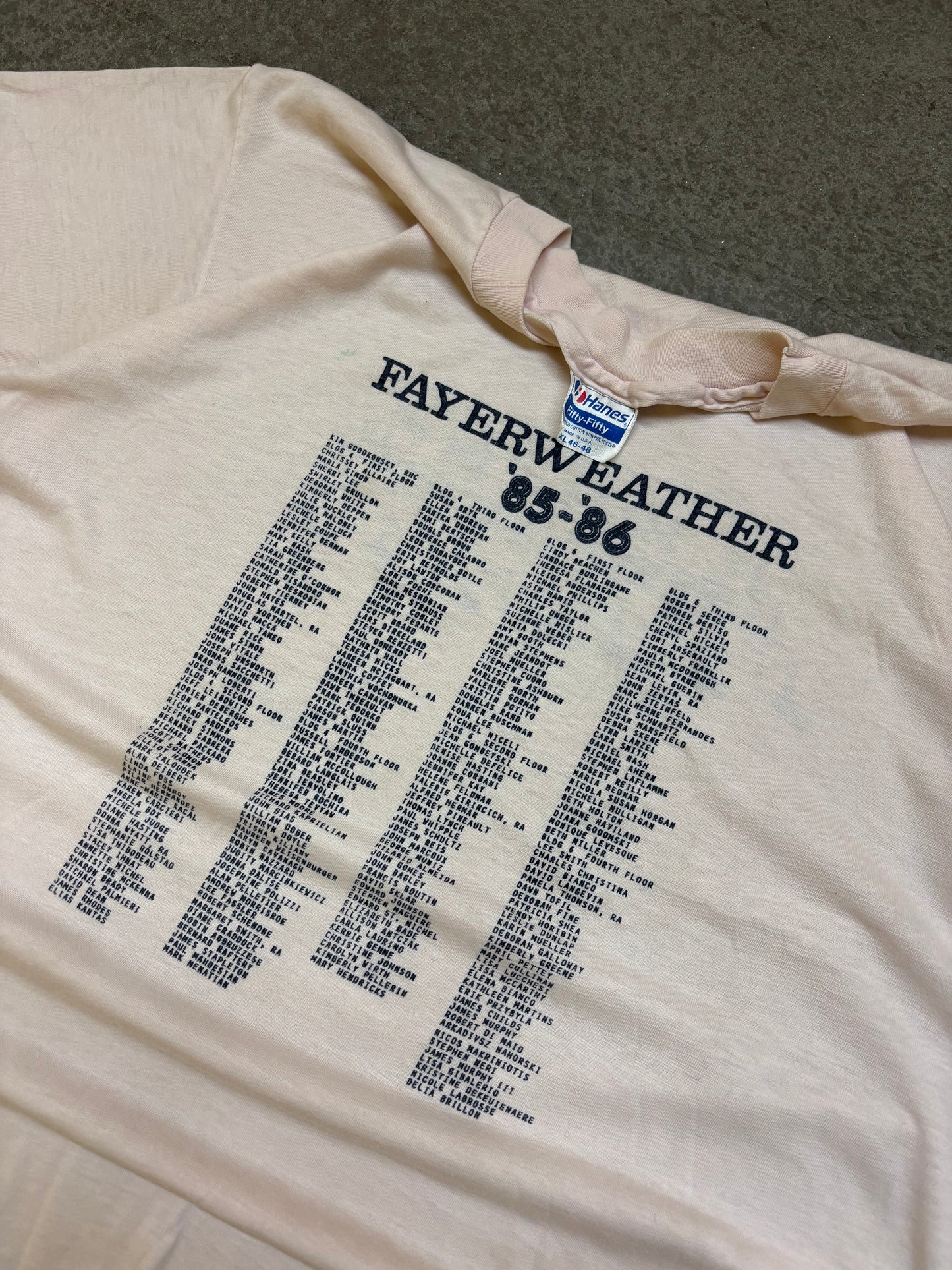 1985 Fayerweather Tee - XL