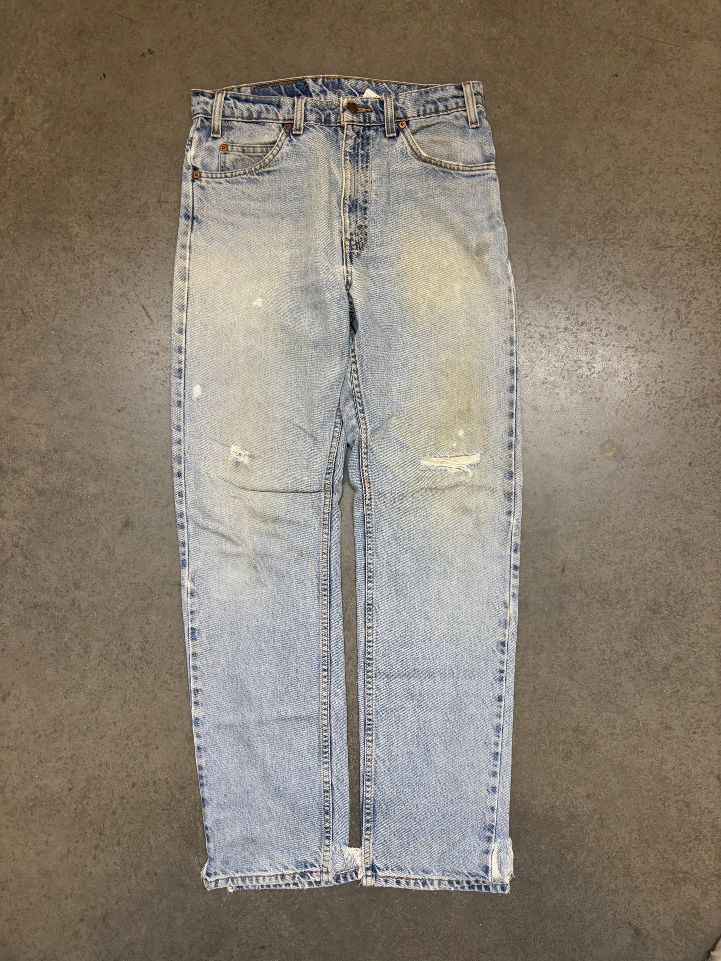 90s Orange Tab Levis 505 - 32x32