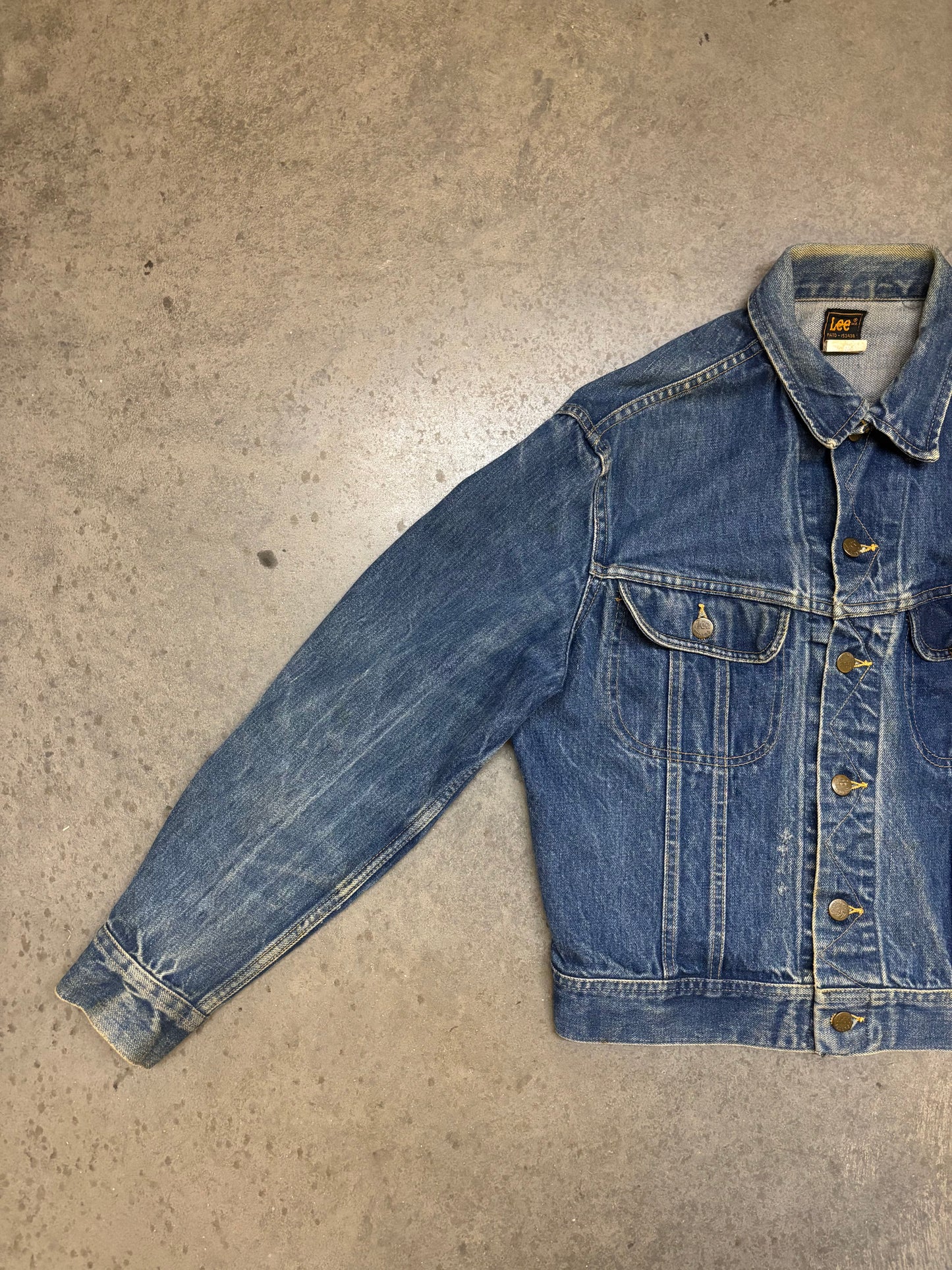 70/80s Lee Denim Jacket - M
