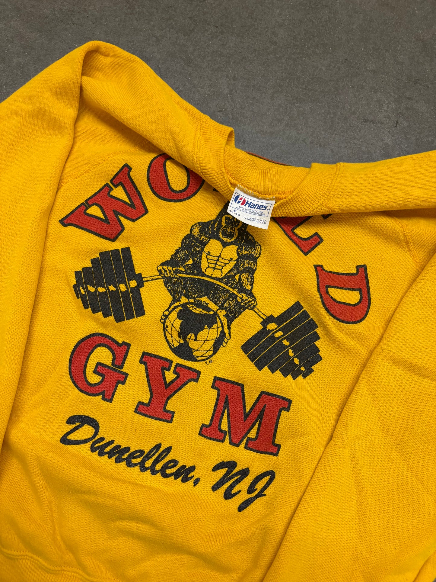 80s World Gym Sweatshirt - S