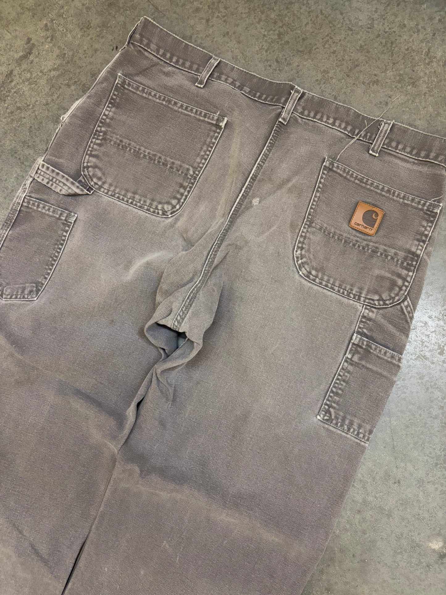 Grey Vintage Carhartt Carpenters - 40x32
