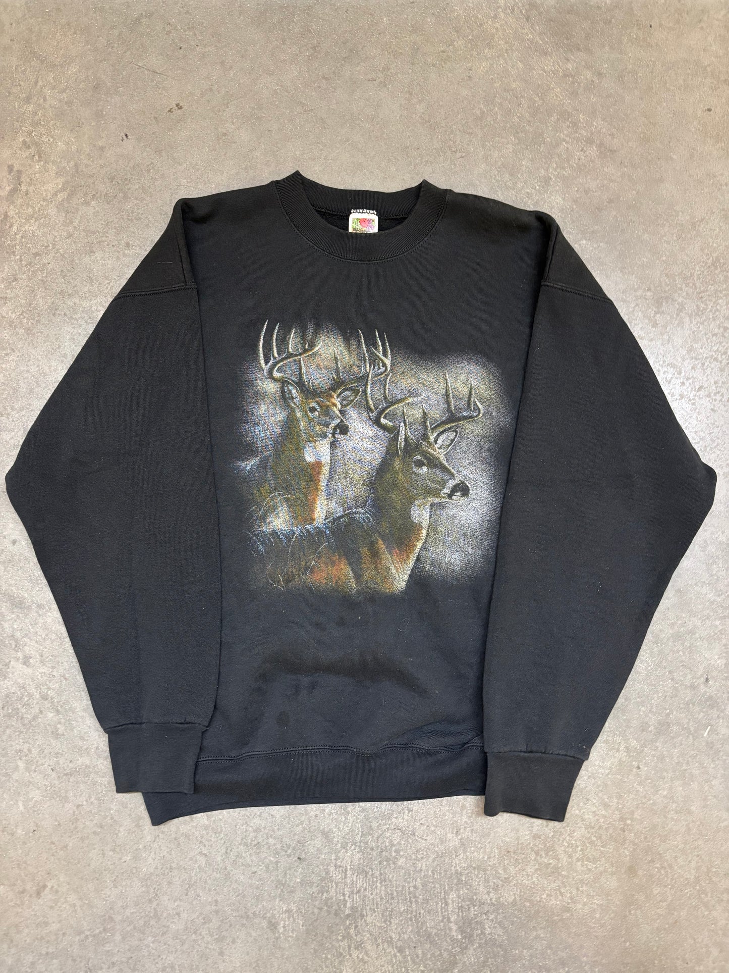 90s Deer Sweatshirt - XL