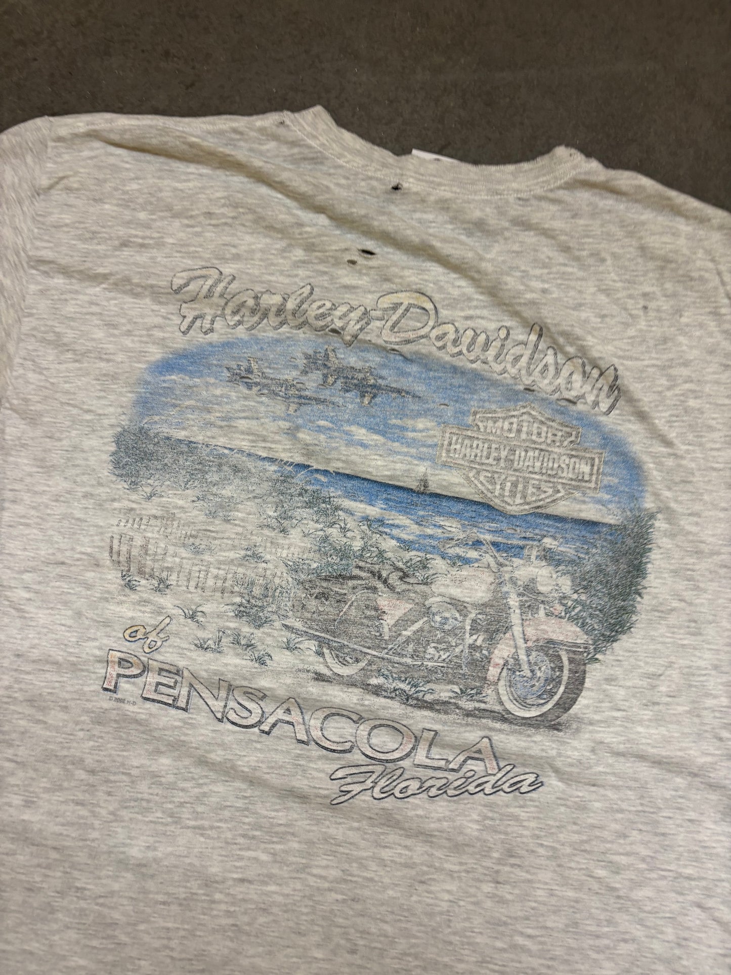 2000s Harley Pocket Tee - L