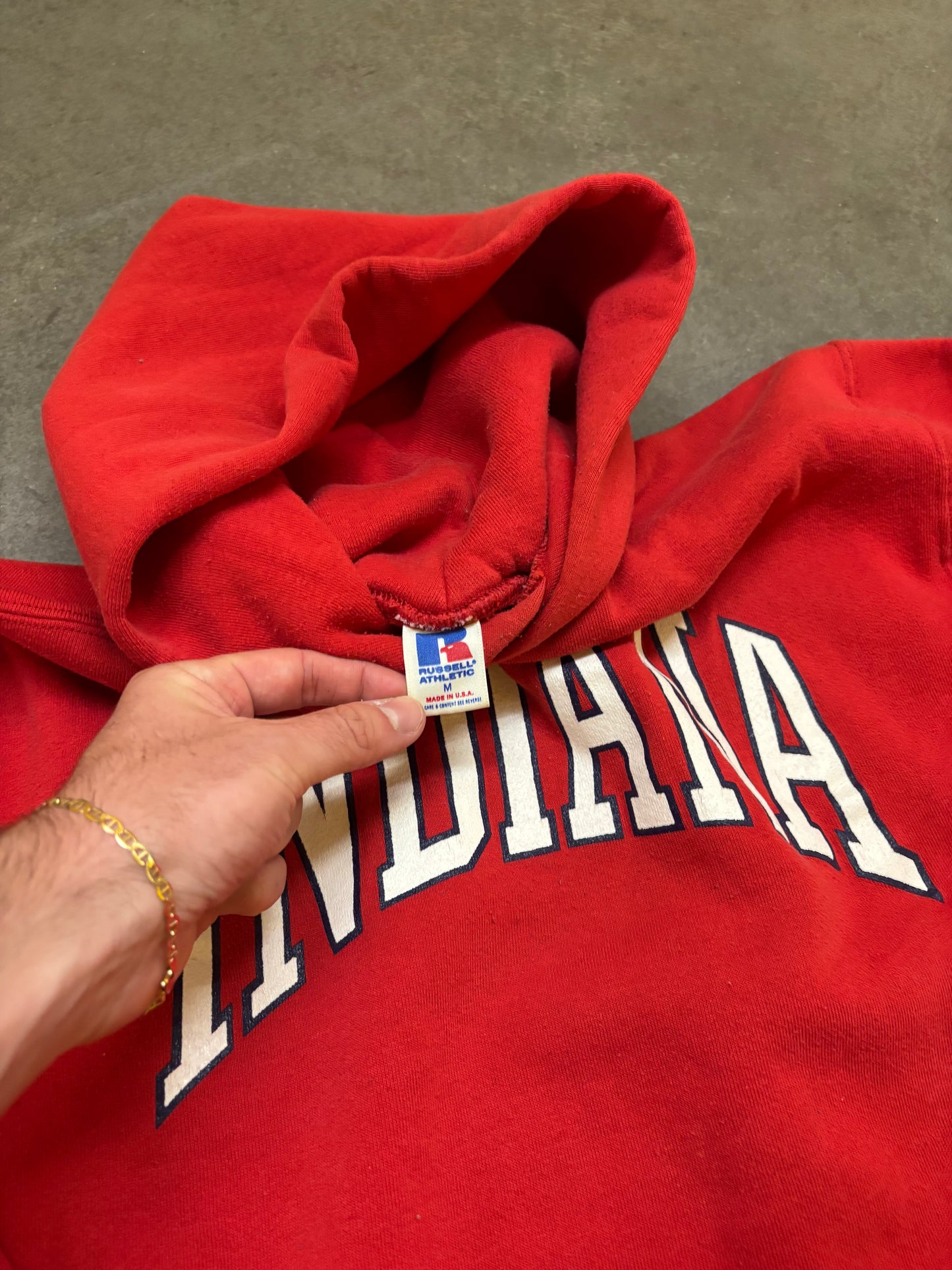 80s Russell Indiana University Sweatshirt - M