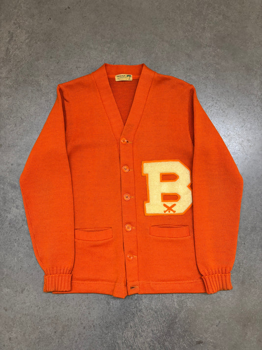 1940/50s Varsity Cardigan - M