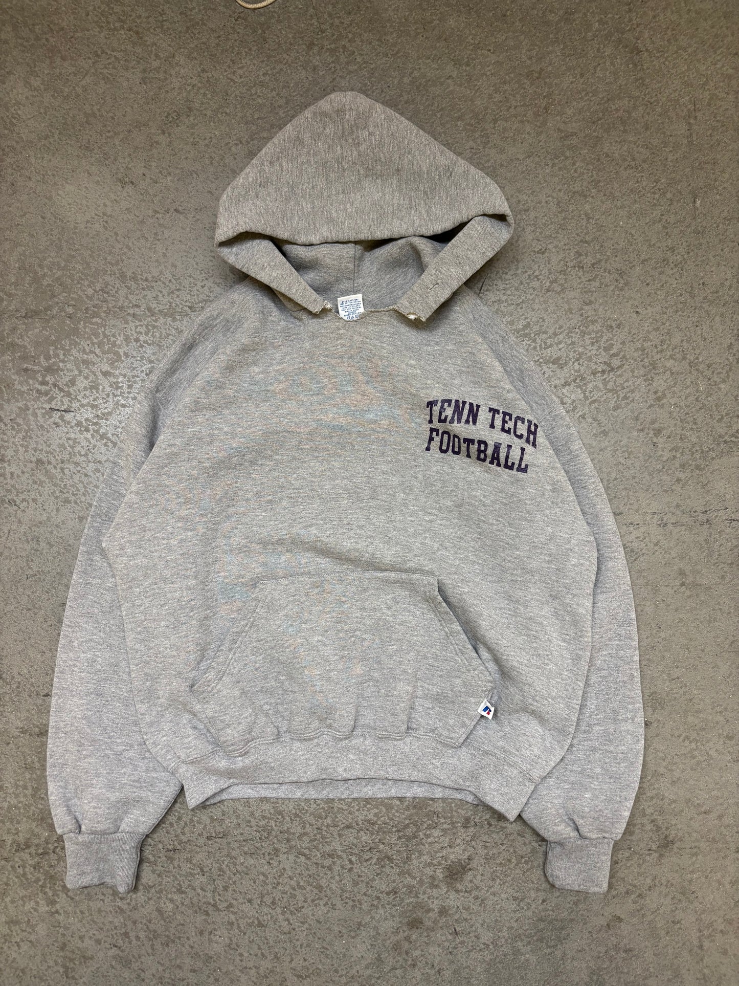2000s Tenn Tech Russell Hoodie - L
