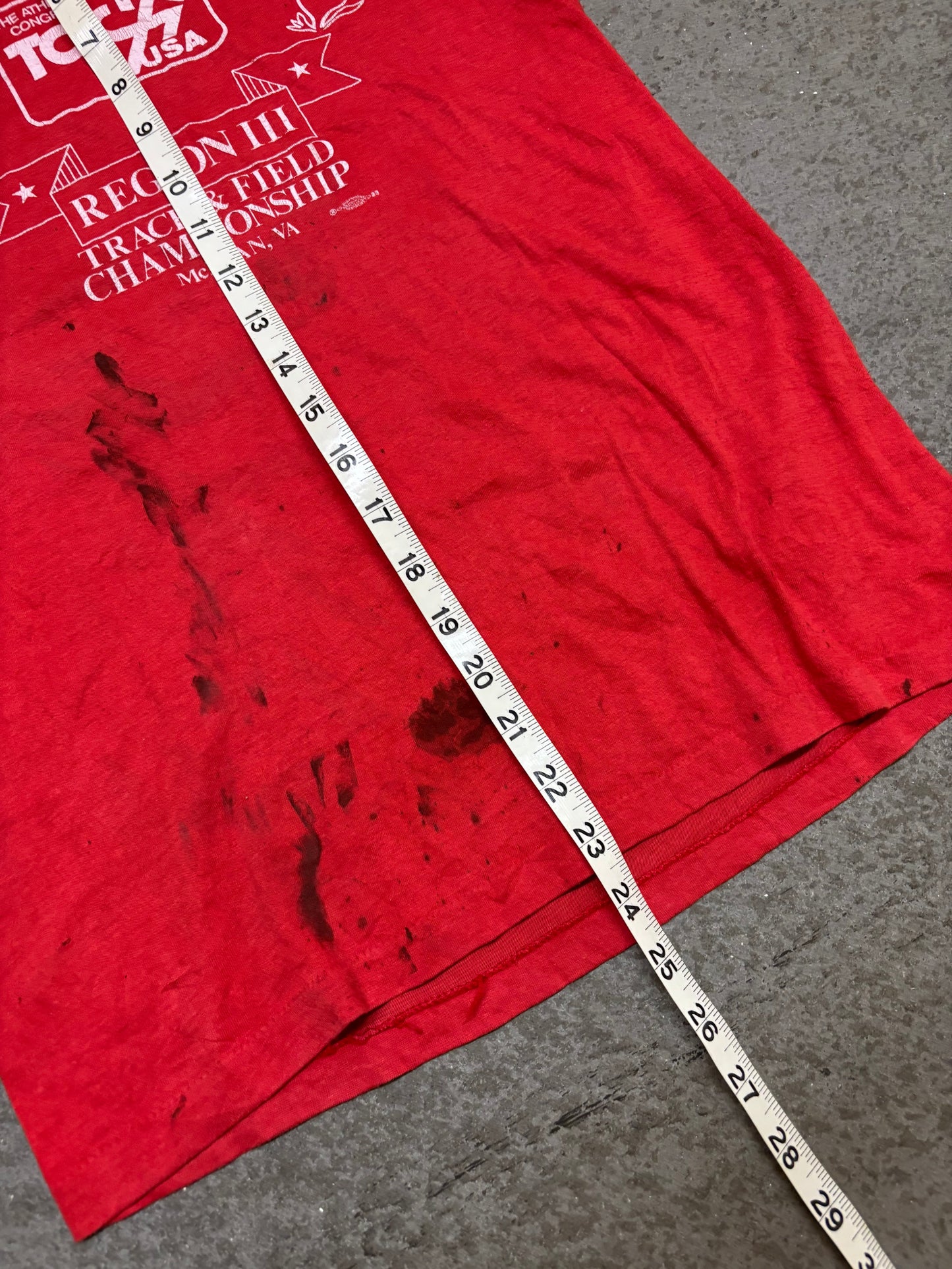 80s Track Tee - M