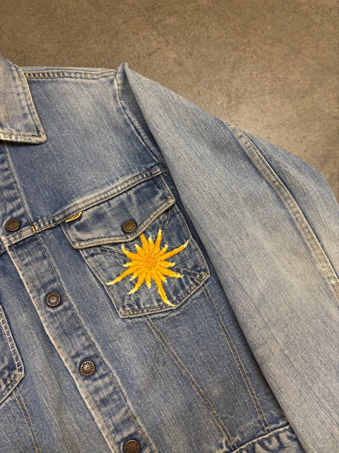 1960s Big Yank Selvedge Denim Jacket - S