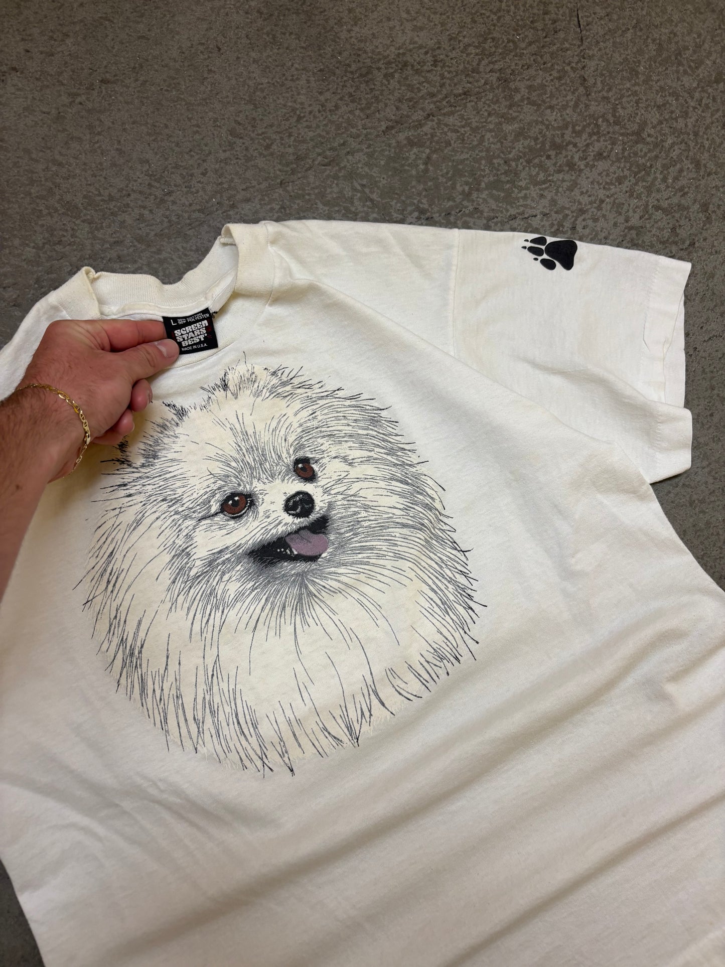 90s Dog Tee - L