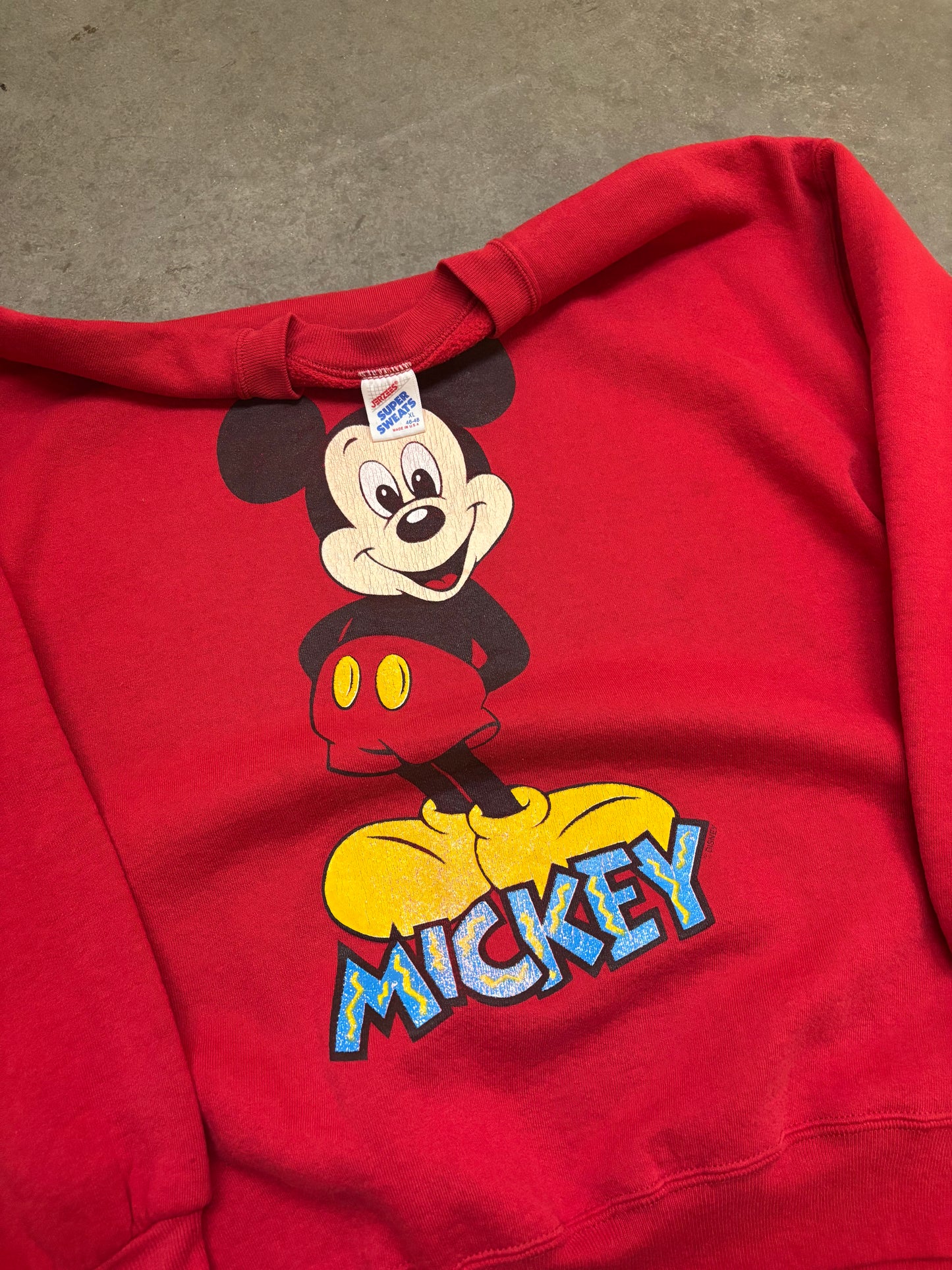 90s Mickey Sweatshirt - XL