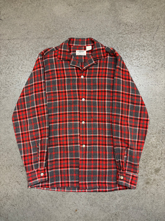 1960s Arrow Loop Collar Flannel - L
