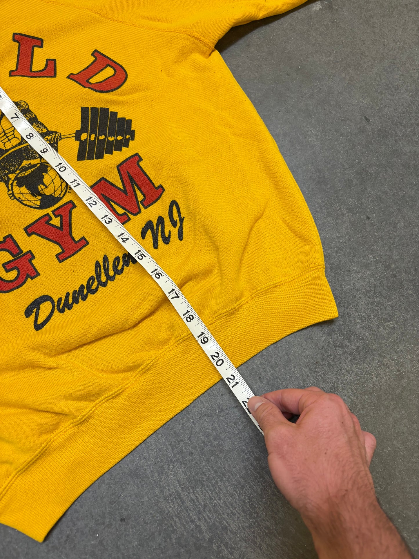 80s World Gym Sweatshirt - S