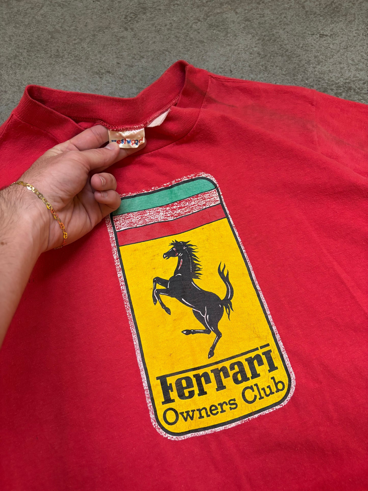 80s Ferrari Owners Tee - L