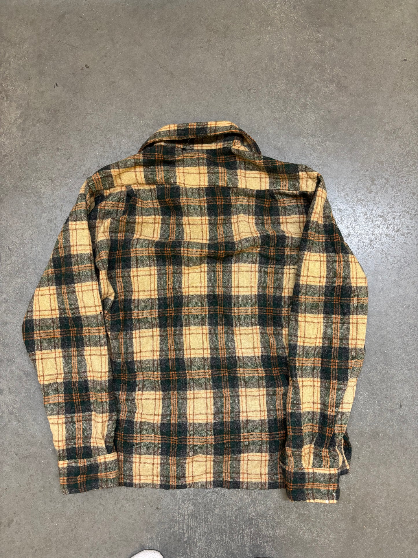 1970s Macys Flannel - M