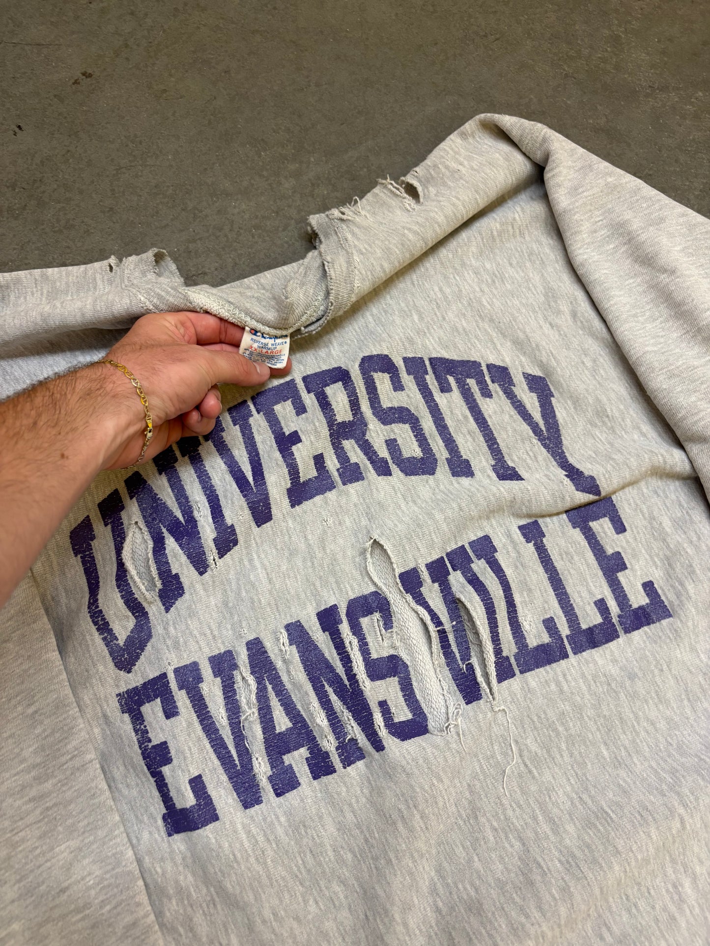 80s Evansville Champion Reverse Weave - XXL