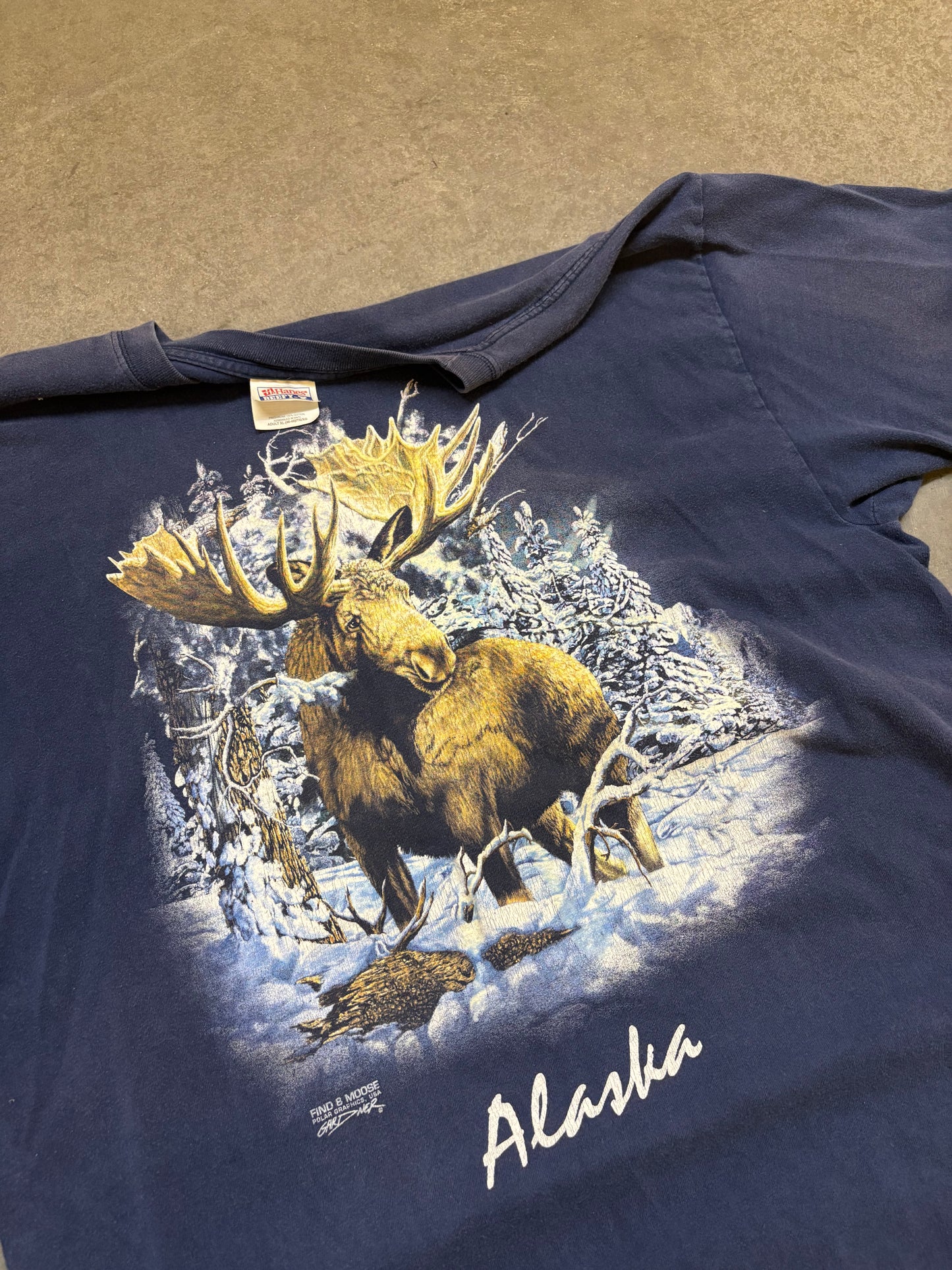 2000s Alaska Nature Tee - XL