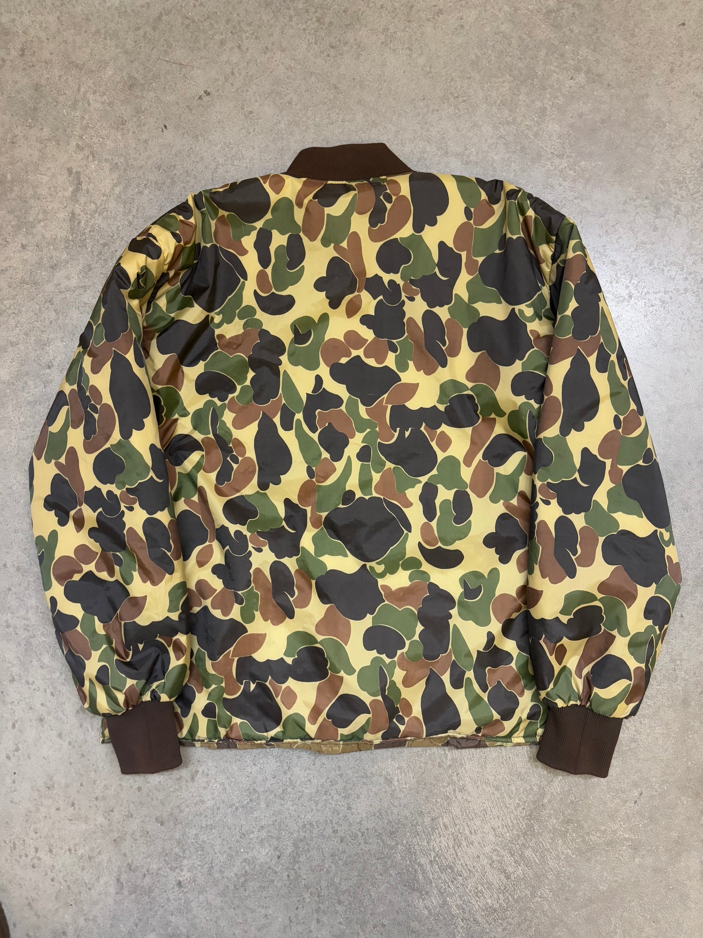 1980s Camo Jacket - XL