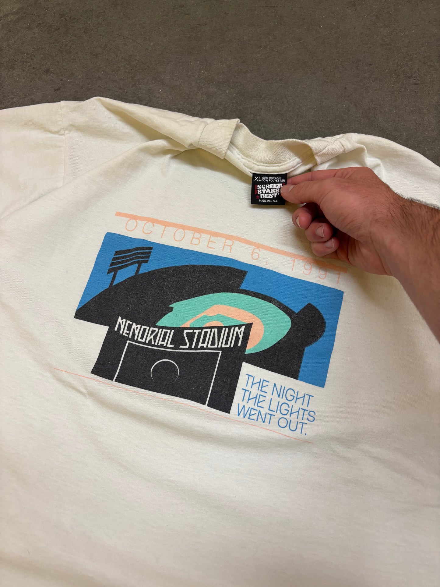 1991 Memorial Stadium Tee - XL