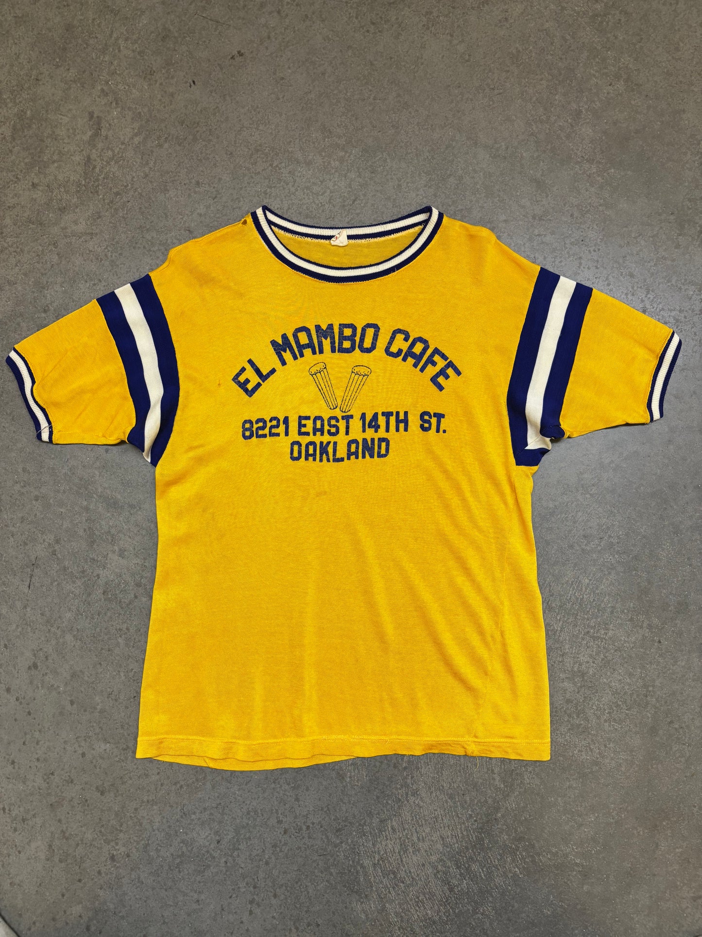 50s/60s Flocked Jersey - L