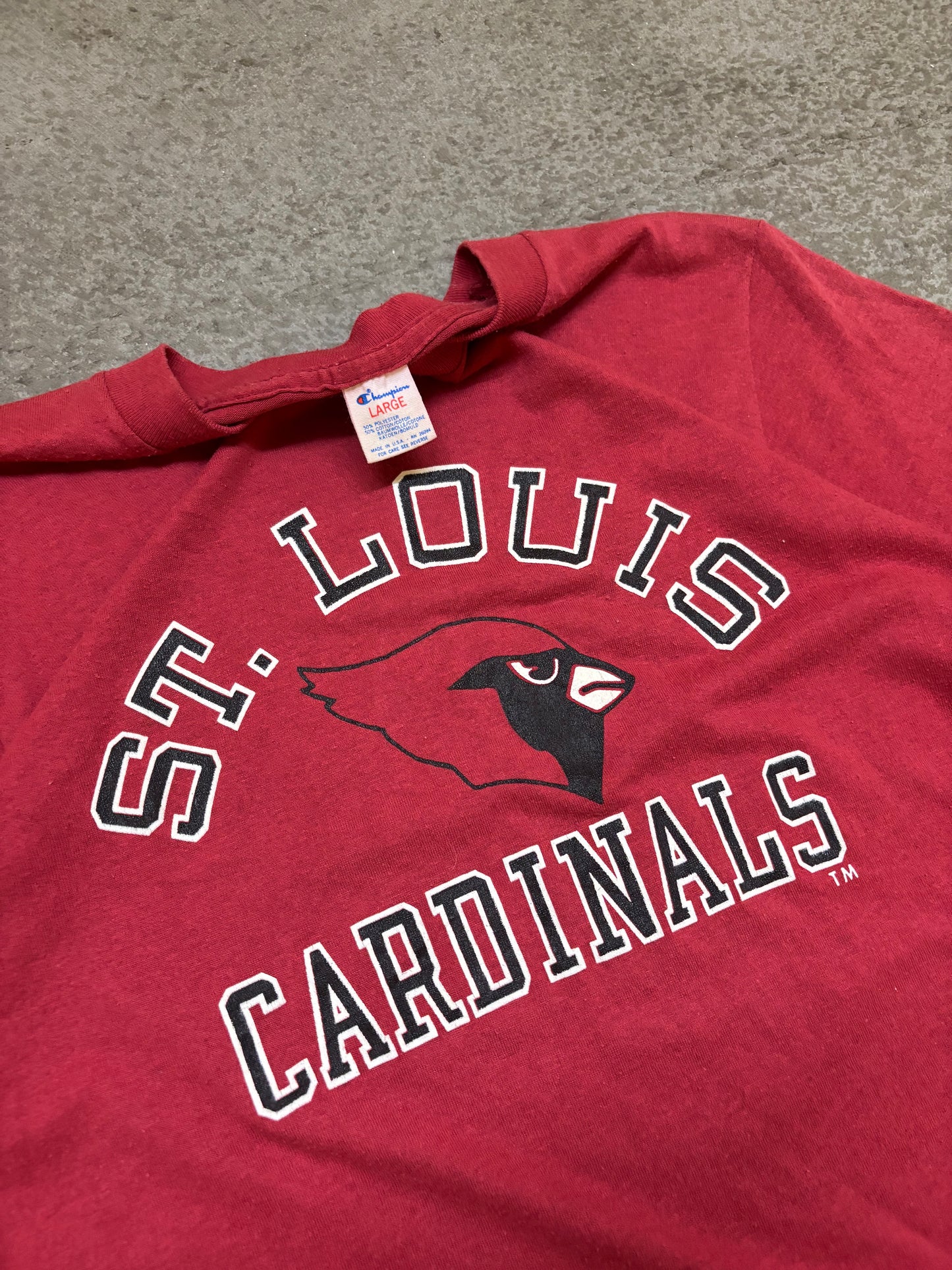 80s Saint Louis Cardinals Tee - L
