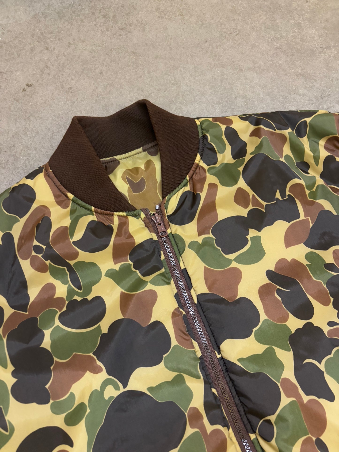 1980s Camo Jacket - XL