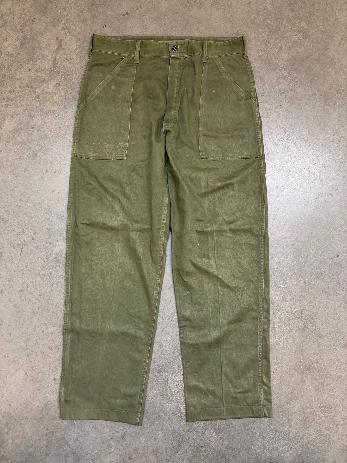 1950s 13 Star Military Fatigues - 34x32