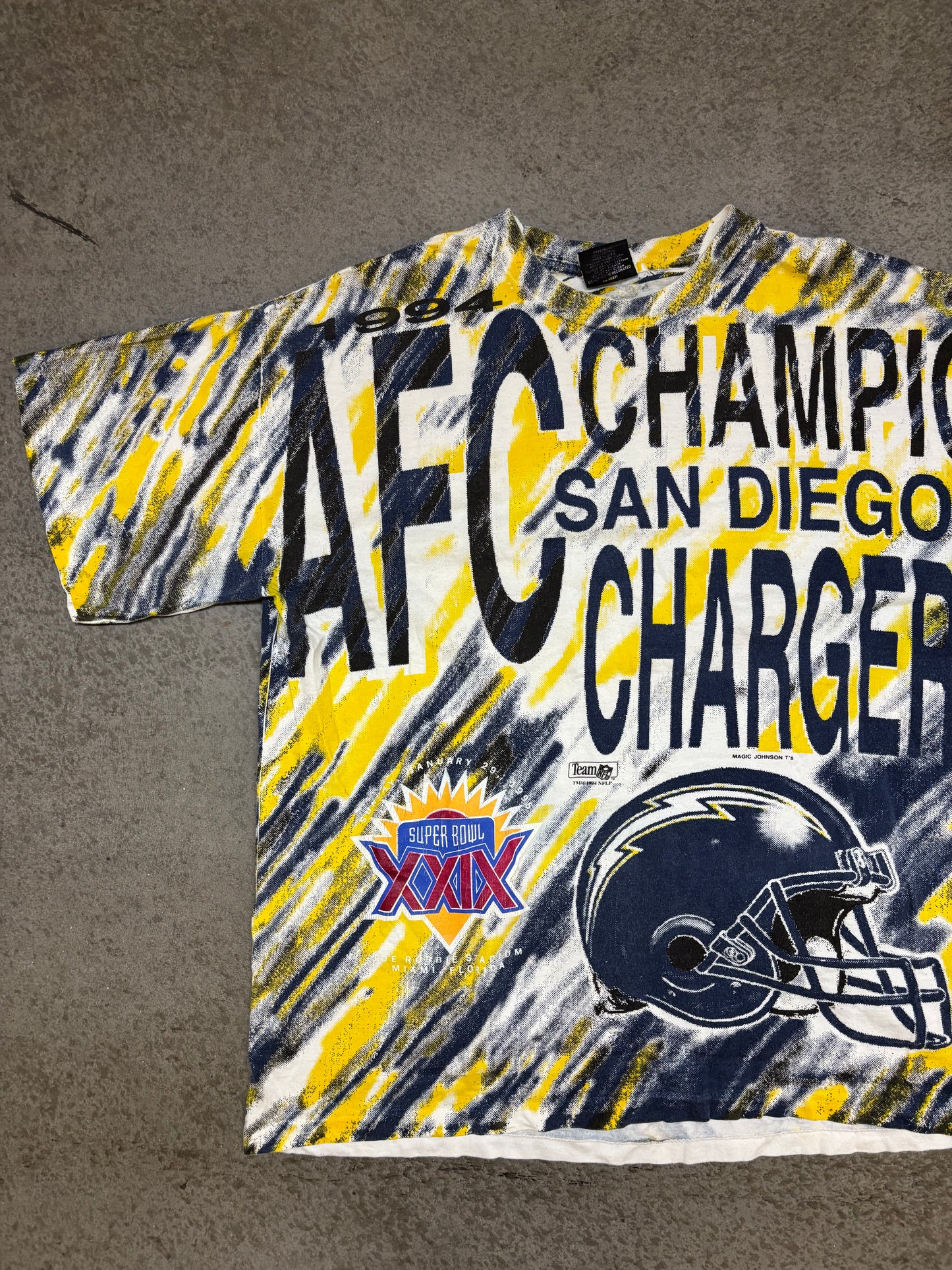 1994 AFC Champions San Diego Chargers Tee - XL