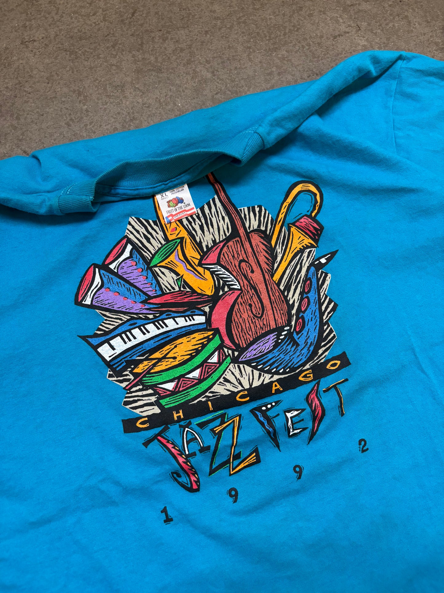 1992 Chicago Jazz Fest Tee - XL