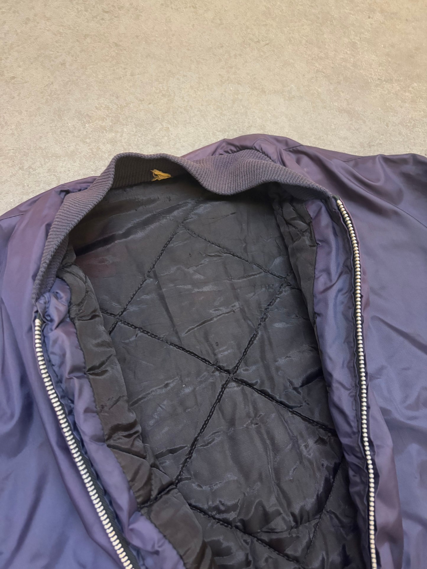 Faded 1950s Bomber Jacket - L
