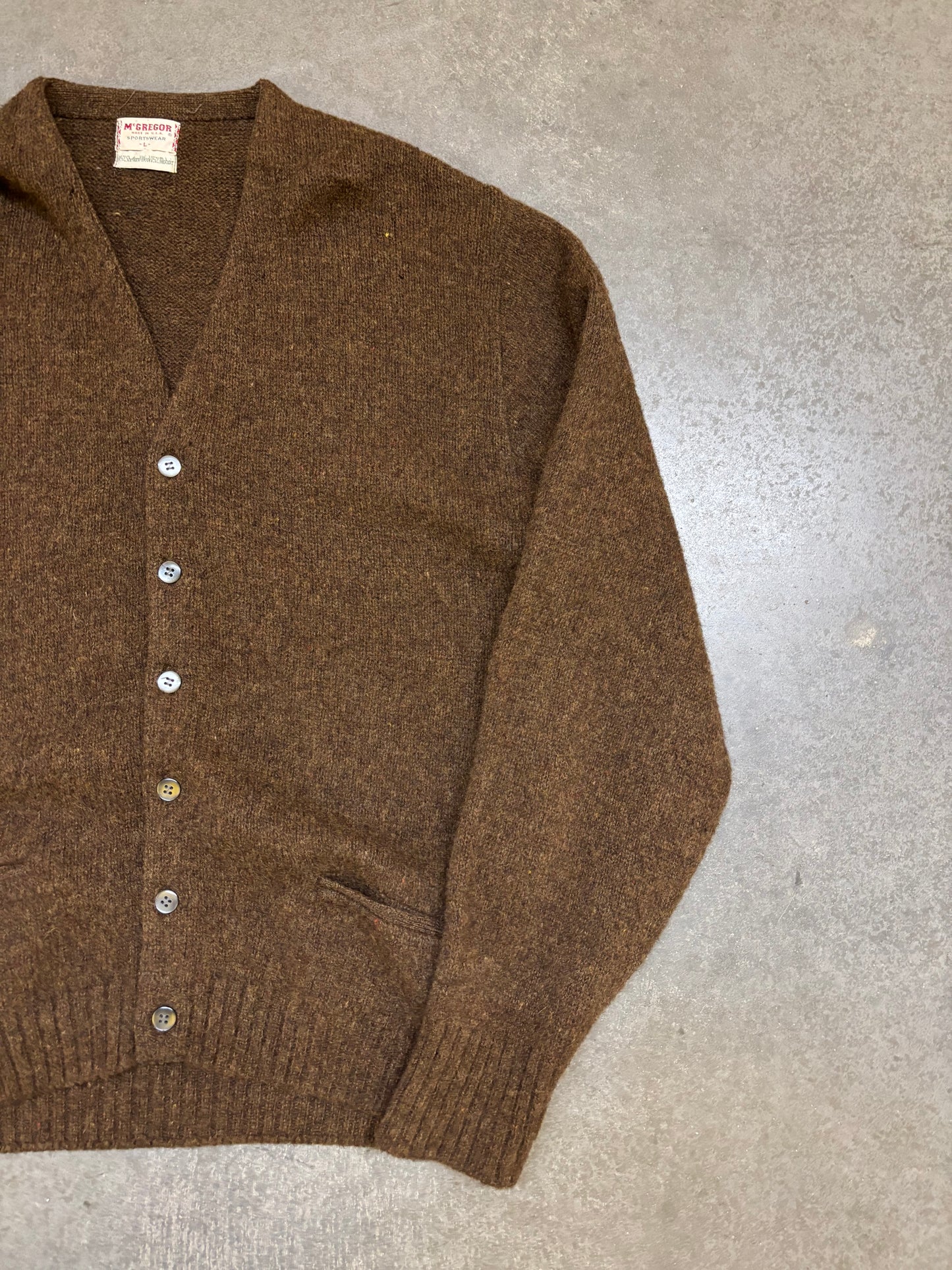 1960s Mohair Cardigan - L