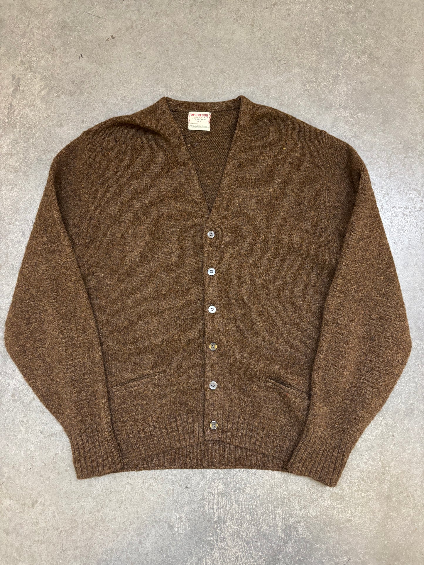 1960s Mohair Cardigan - L