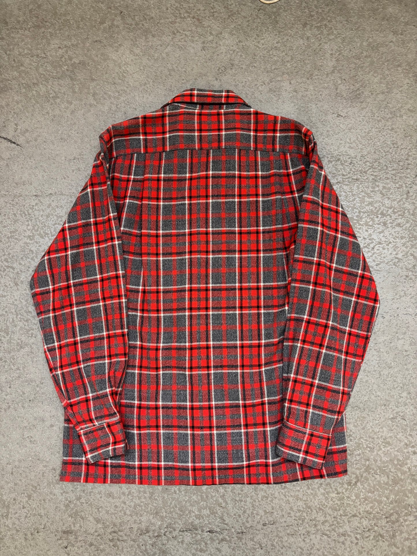 1960s Arrow Loop Collar Flannel - L