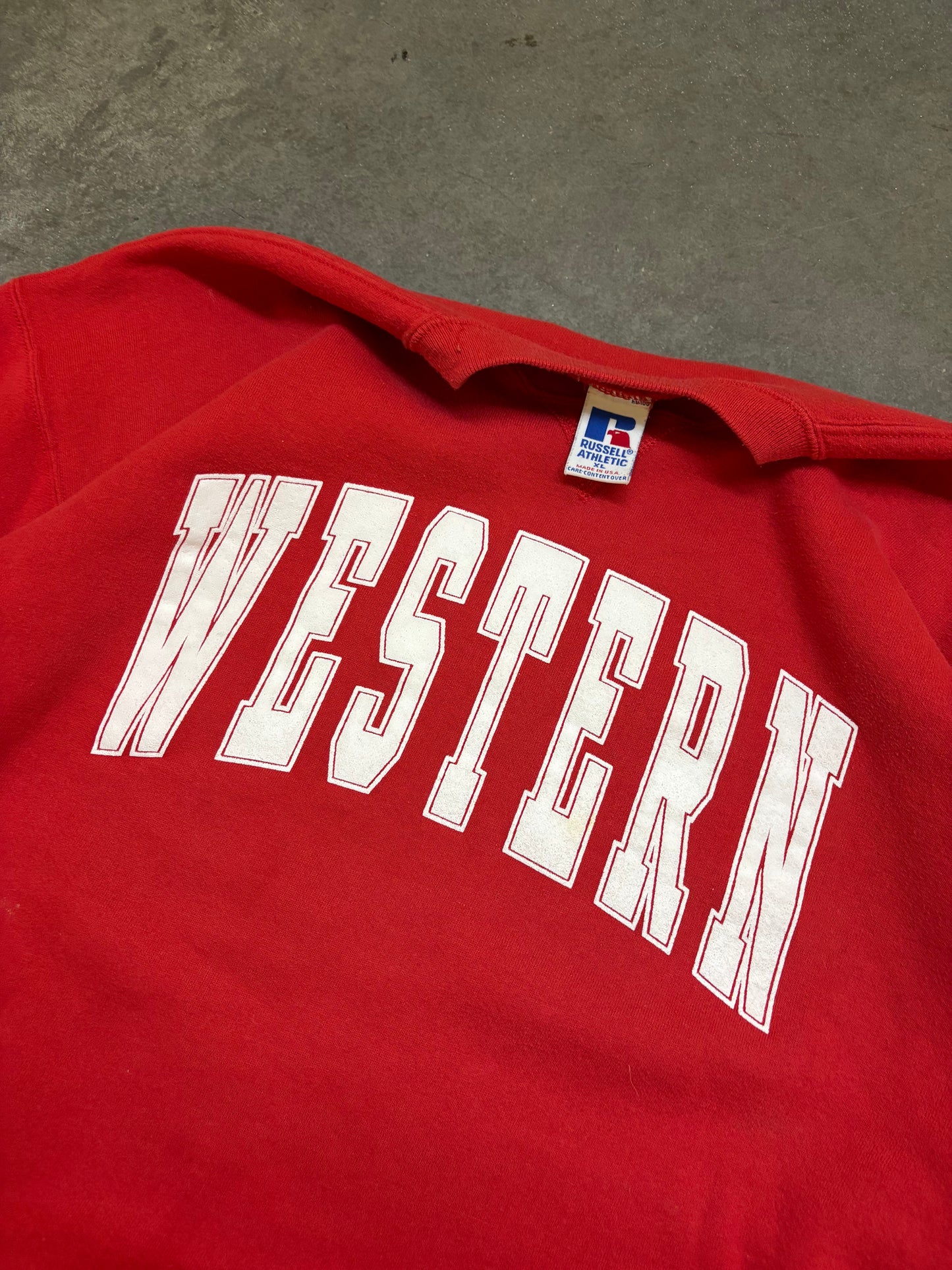 90s Western Russell Sweatshirt - XL