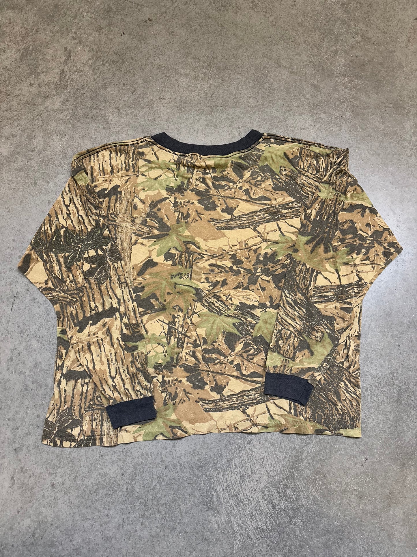 90s Camo Long Sleeve - L