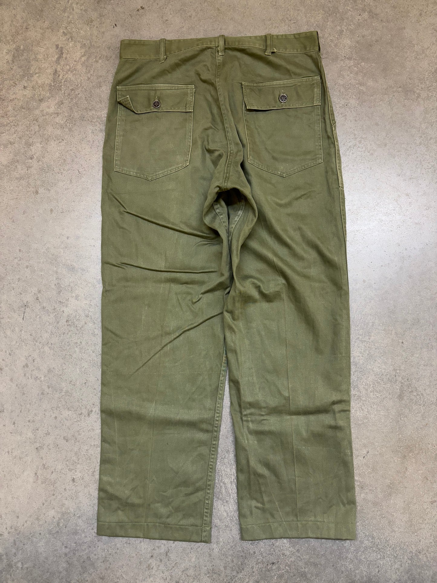 1950s 13 Star Military Fatigues - 34x32