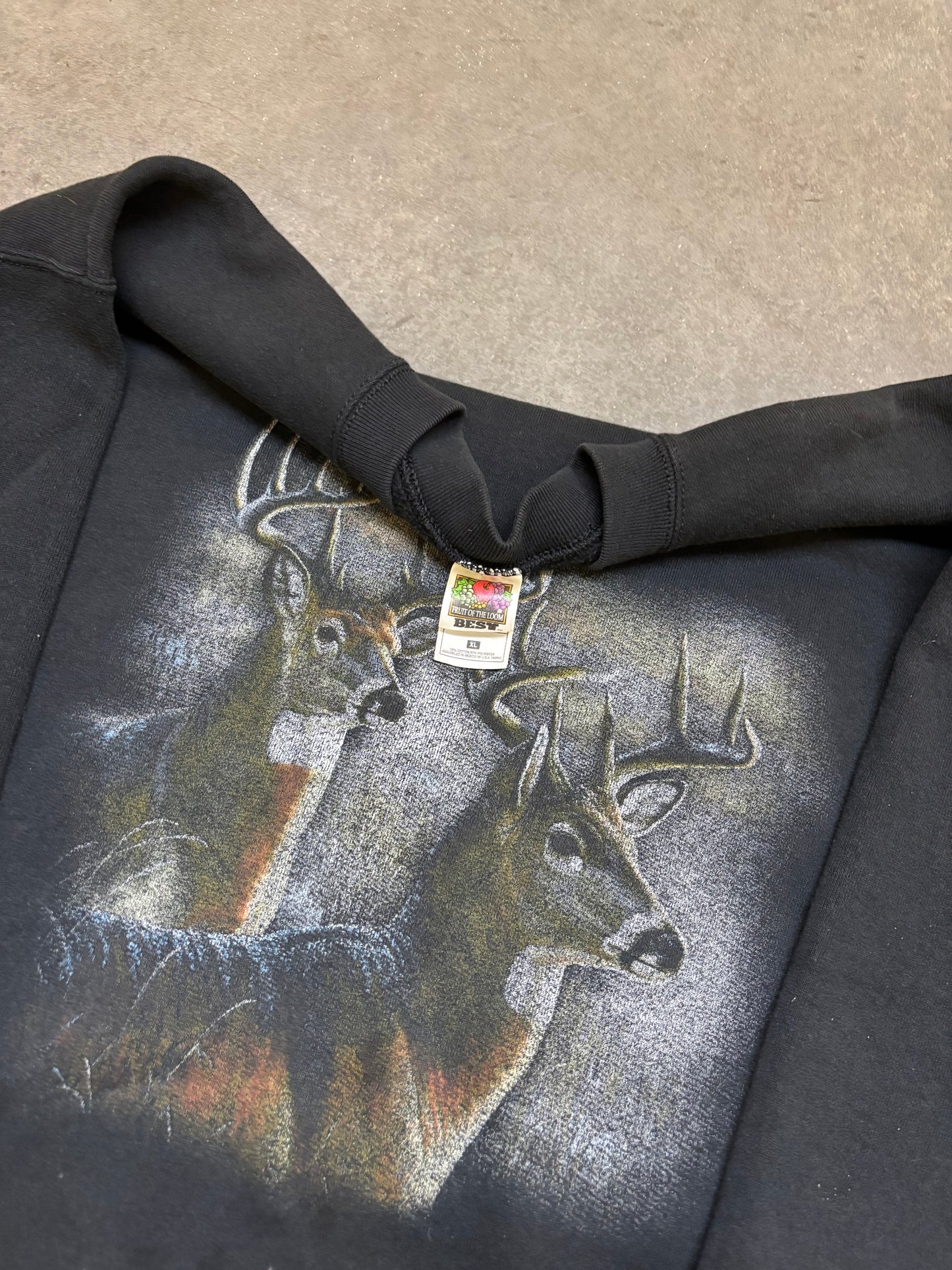 90s Deer Sweatshirt - XL
